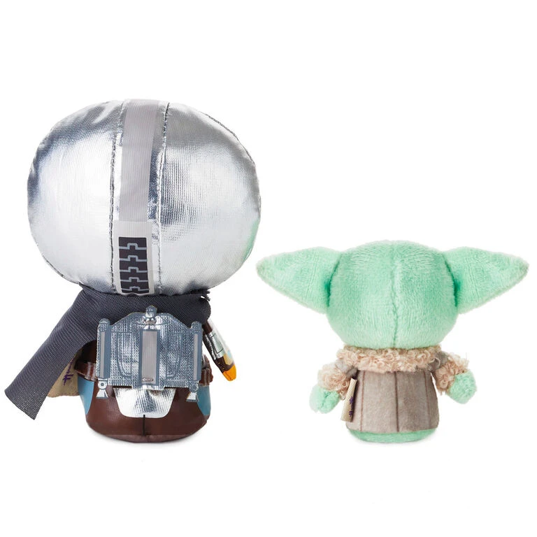 Hallmark Itty Bittys® Star Wars™ The Mandalorian™ And Grogu™ Plush, Set Of 2 4 Hallmark Itty Bittys® Star Wars™ The Mandalorian™ And Grogu™ Plush, Set Of 2 - Image 2