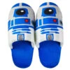 Hallmark Star Wars™ R2-D2™ Slippers With Sound, Small/Medium 1 Hallmark Star Wars™ R2-D2™ Slippers With Sound, Small/Medium -Optimal Home Decoration Star Wars R2D2 Slippers With Sound 1SLP1006 01