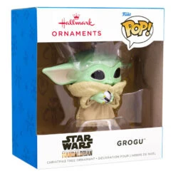 Star Wars: The Mandalorian™ Grogu™ Funko POP!® Hallmark Ornament -Optimal Home Decoration Star Wars The Mandalorian Grogu Funko POP Christmas Ornament 3HCM1098 04