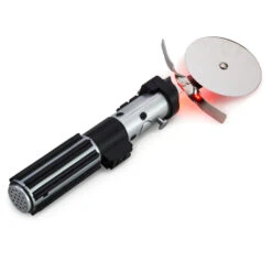 Hallmark Star Wars™ Lightsaber™ Pizza Cutter With Sound -Optimal Home Decoration Star Wars Vader Lightsaber Pizza Cutter With Sound 1SHP2165 03