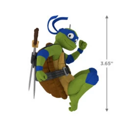 Hallmark Teenage Mutant Ninja Turtles: Mutant Mayhem Leonardo Ornament -Optimal Home Decoration TMNT Mutant Mayhem Leonardo Keepsake Ornament 1899QXI7369 03