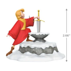 Hallmark Disney The Sword In The Stone 60th Anniversary Becoming King Arthur Ornament -Optimal Home Decoration The Sword in the Stone Wart Keepsake Ornament 1999QXD6659 03