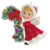 Hallmark Vintage Angel Porcelain Ornament 2 Hallmark Vintage Angel Porcelain Ornament -Optimal Home Decoration Vintage Angel With Candy Cane Keepsake Ornament 2499QXT4127 01