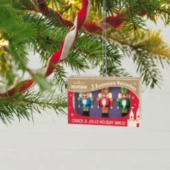 Hallmark Nifty Fifties Keepsake Ornaments Special Edition Ornament -Optimal Home Decoration Vintage Box of Nutcrackers Keepsake Ornament 2099QGO2819 02