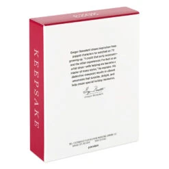 Hallmark Snowflake 2023 Porcelain Ornament -Optimal Home Decoration White Blue and Silver Snowflake Keepsake Ornament 1999QGO2957 05