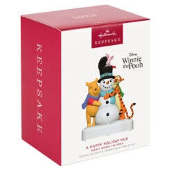 Hallmark Disney Winnie The Pooh A Happy Holiday Hug Musical Ornament -Optimal Home Decoration Winnie the Pooh Tigger Piglet Keepsake Ornament 2999QXD6737 04