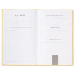 Hallmark While I Was Waiting Prompted Pregnancy Journal -Optimal Home Decoration Yellow Prompted Pregnancy Journal 1BBA4141 05